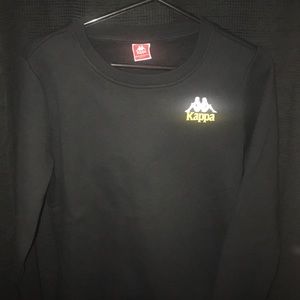 NWT kappa crewneck Black sweatshirt